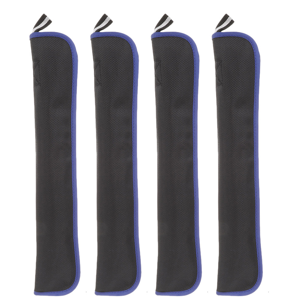 Musical Instrument Recorder - Bolsa para gravador, 4 unidades, preta,