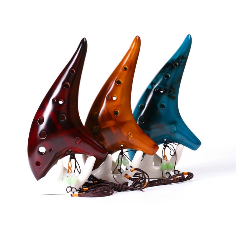 Musical Instrument Zelda - Ocarina Alto de 12 Furos, Modelo