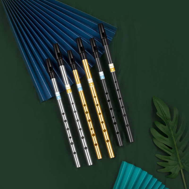 Tin Whistle Flute - Flauta de apito irlandês para instrumento