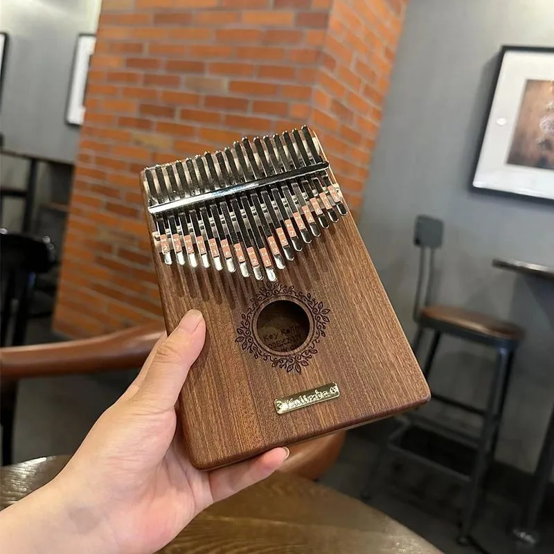 Musical Instrument Of Keyboard - Kalimba de madeira portátil para crianças,