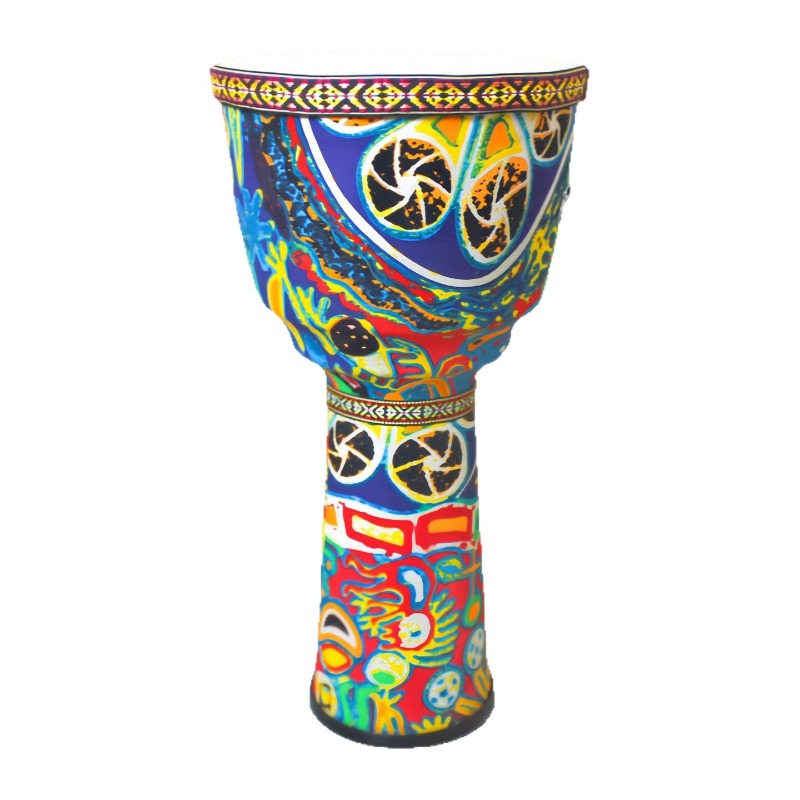 Musical Instrument Kit - 10 Polegada tambor djembe grande adulto