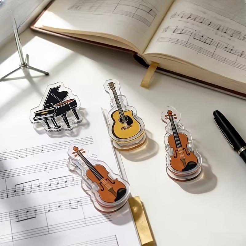 Musical Instrument Coloring Pages - 5 Peças Clipe de Música Mini