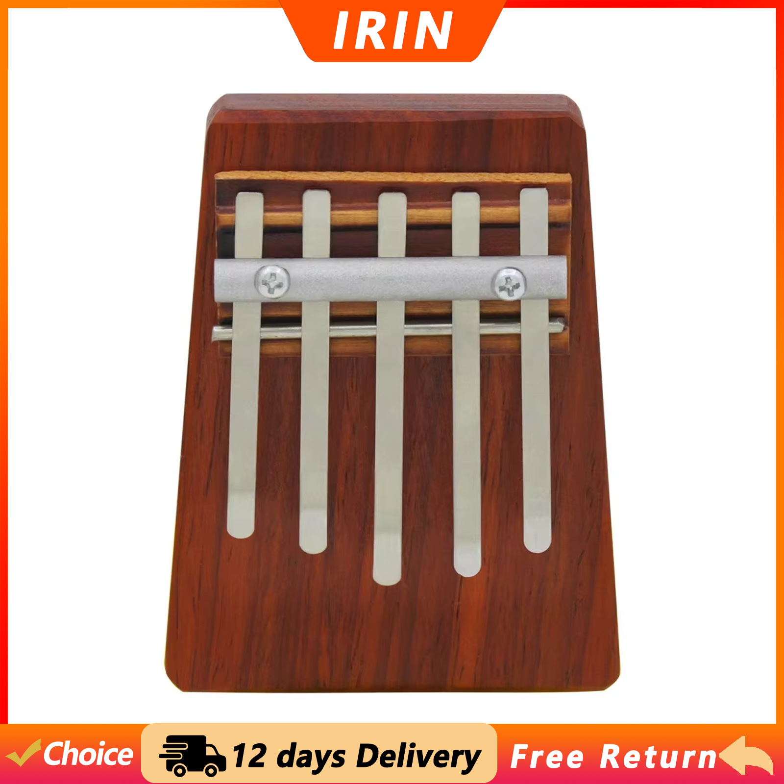 Musical Instrument Of Keyboard - Kalimba IRIN de 5 Tons, Piano