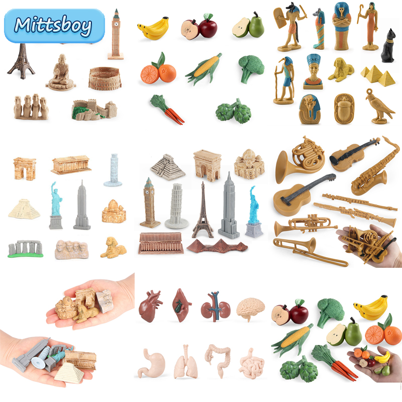 Musical Instrument Project - Montessori Math Simulation Toy para crianças,