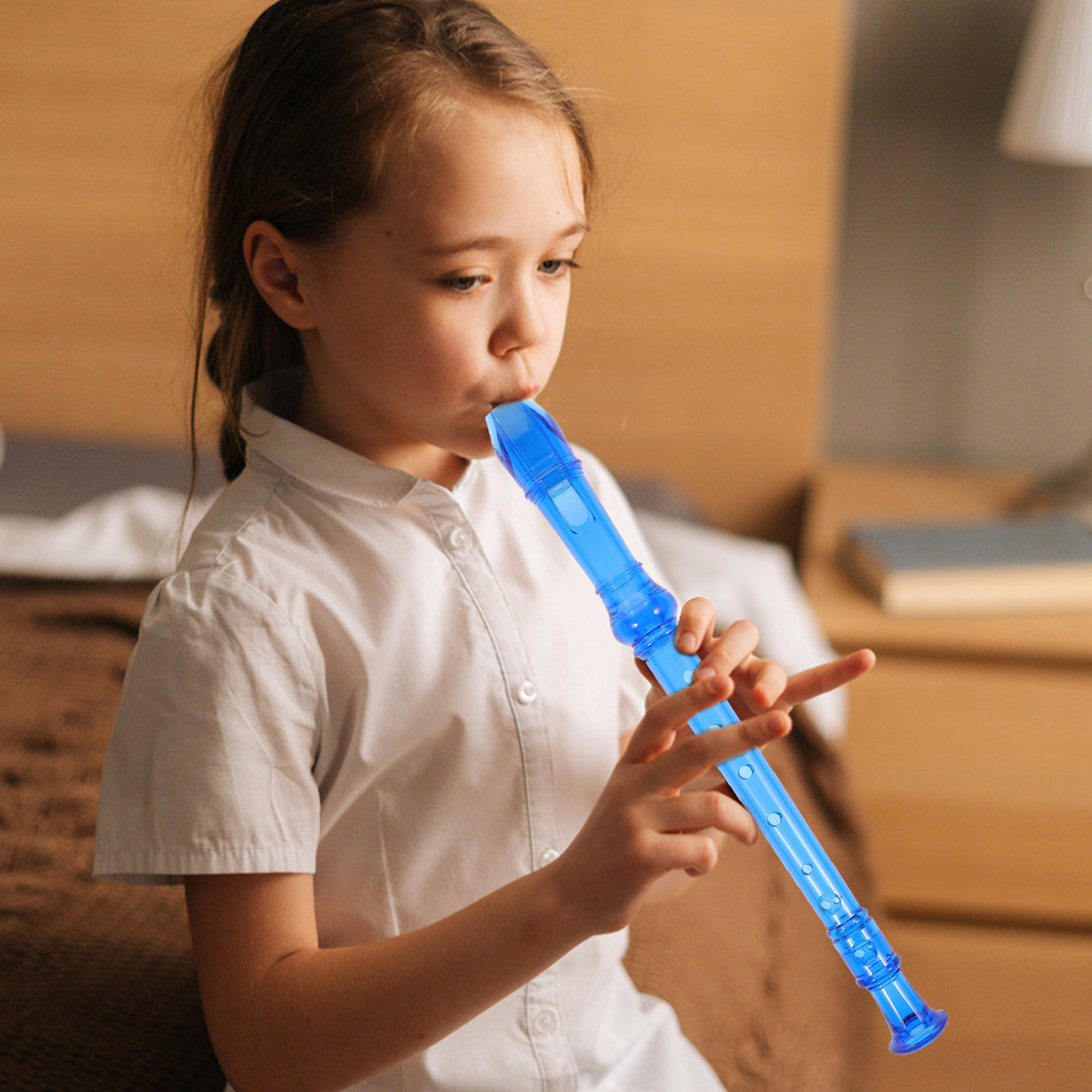 Musical Instrument Recorder - 2 Peças Flauta Doce Soprano de