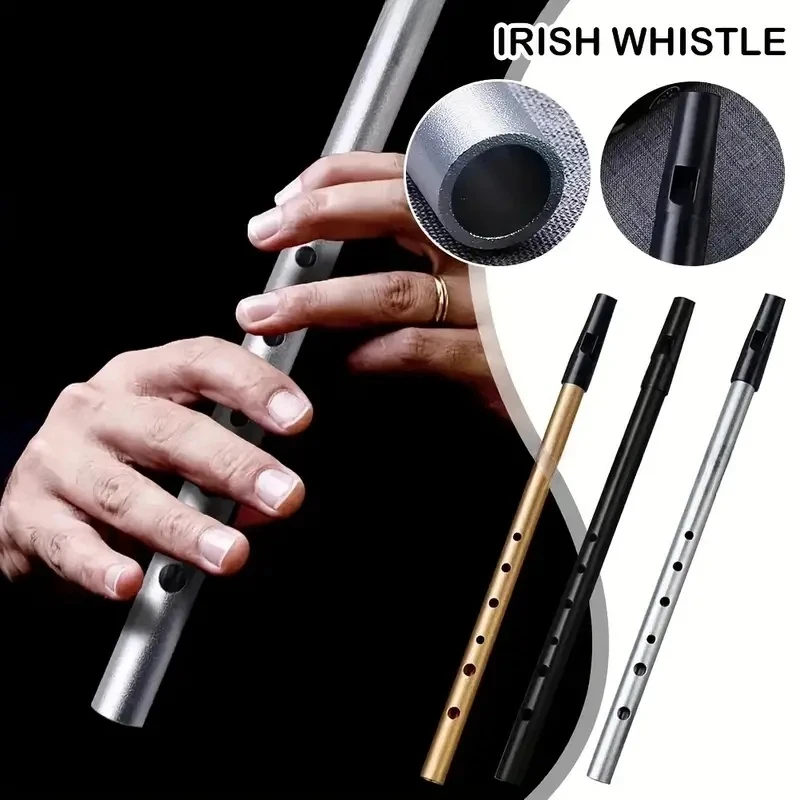Tin Whistle Flute - Miwayer autêntico apito irlandês flauta c/d