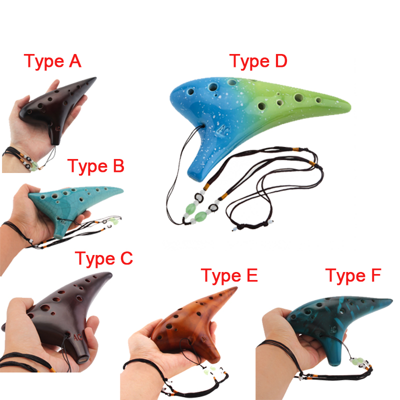 Musical Instrument Zelda - 12 buracos ocarina zelda alto tonec