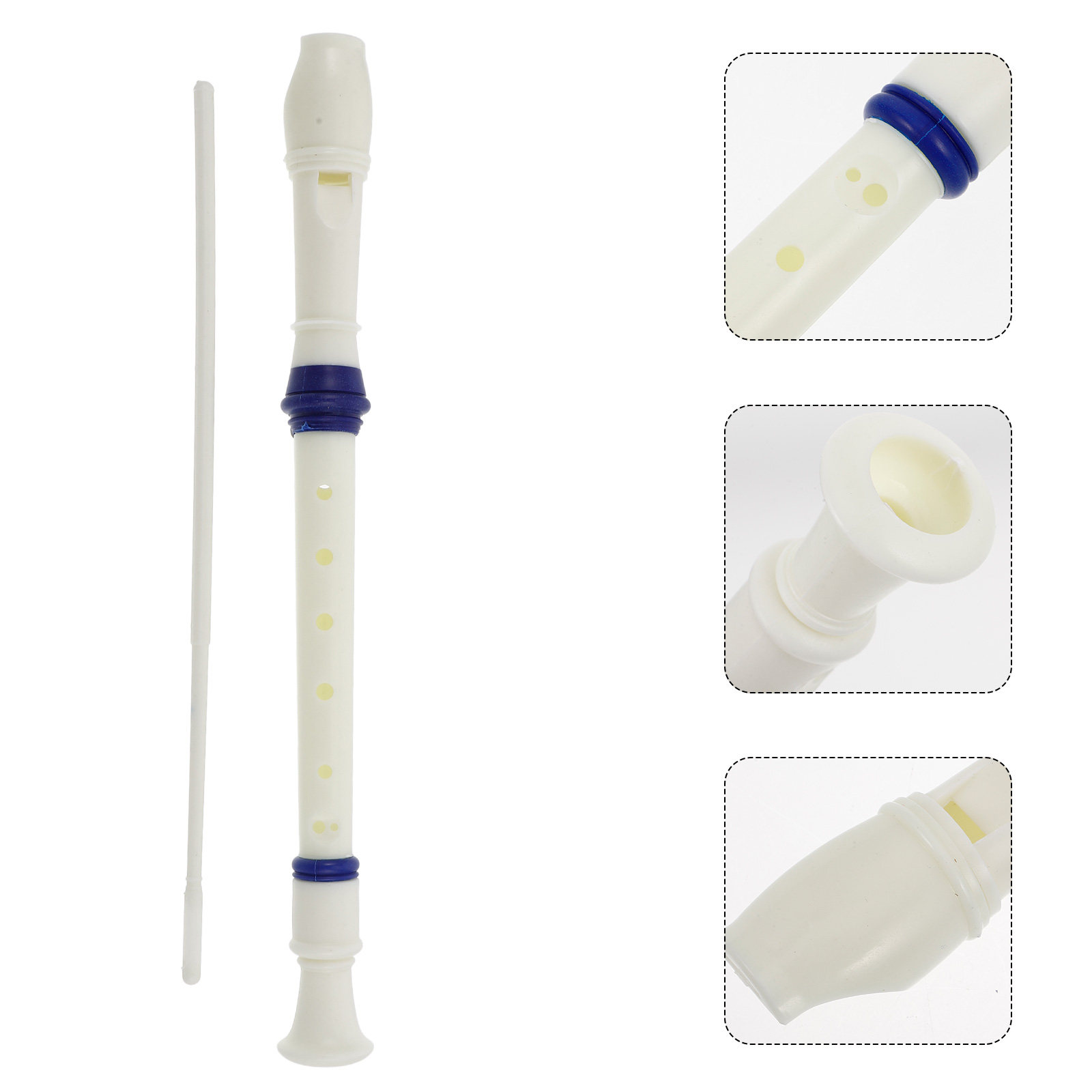 Musical Instrument Recorder - Flauta Doce de Plástico de 8