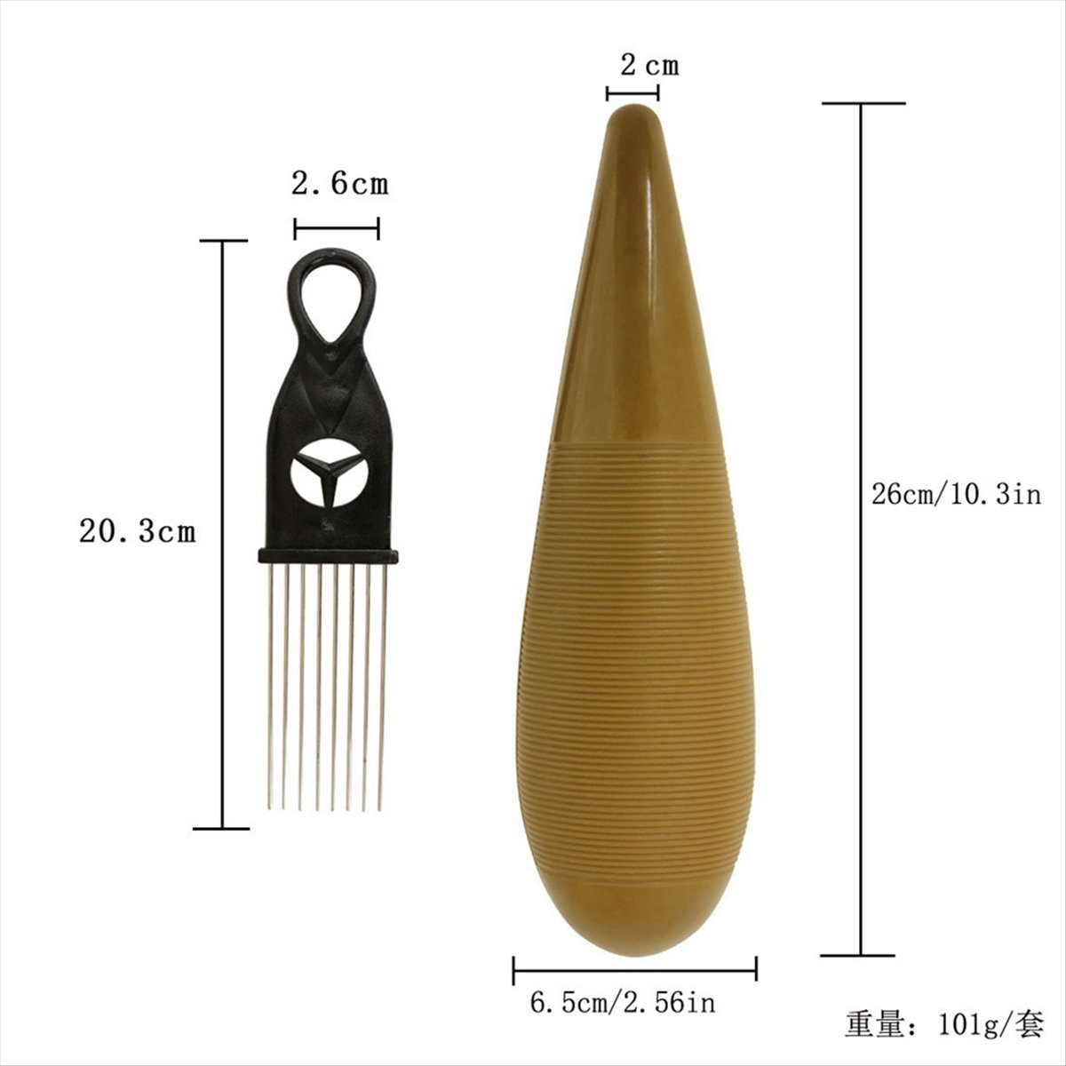 Guiro Scraper Instrument - * Instrumento de percussão de tambor