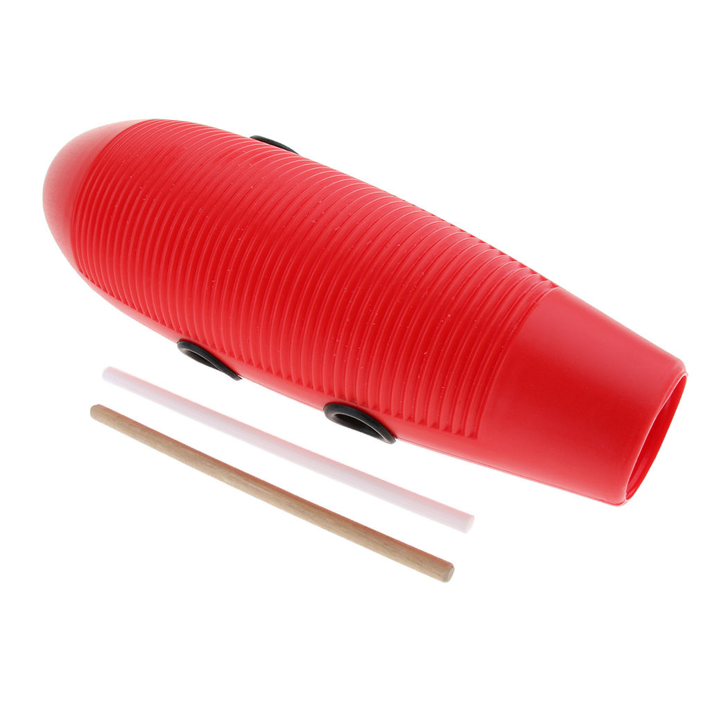 Guiro Scraper Instrument - Guiro com 2 raspadores, instrumento musical