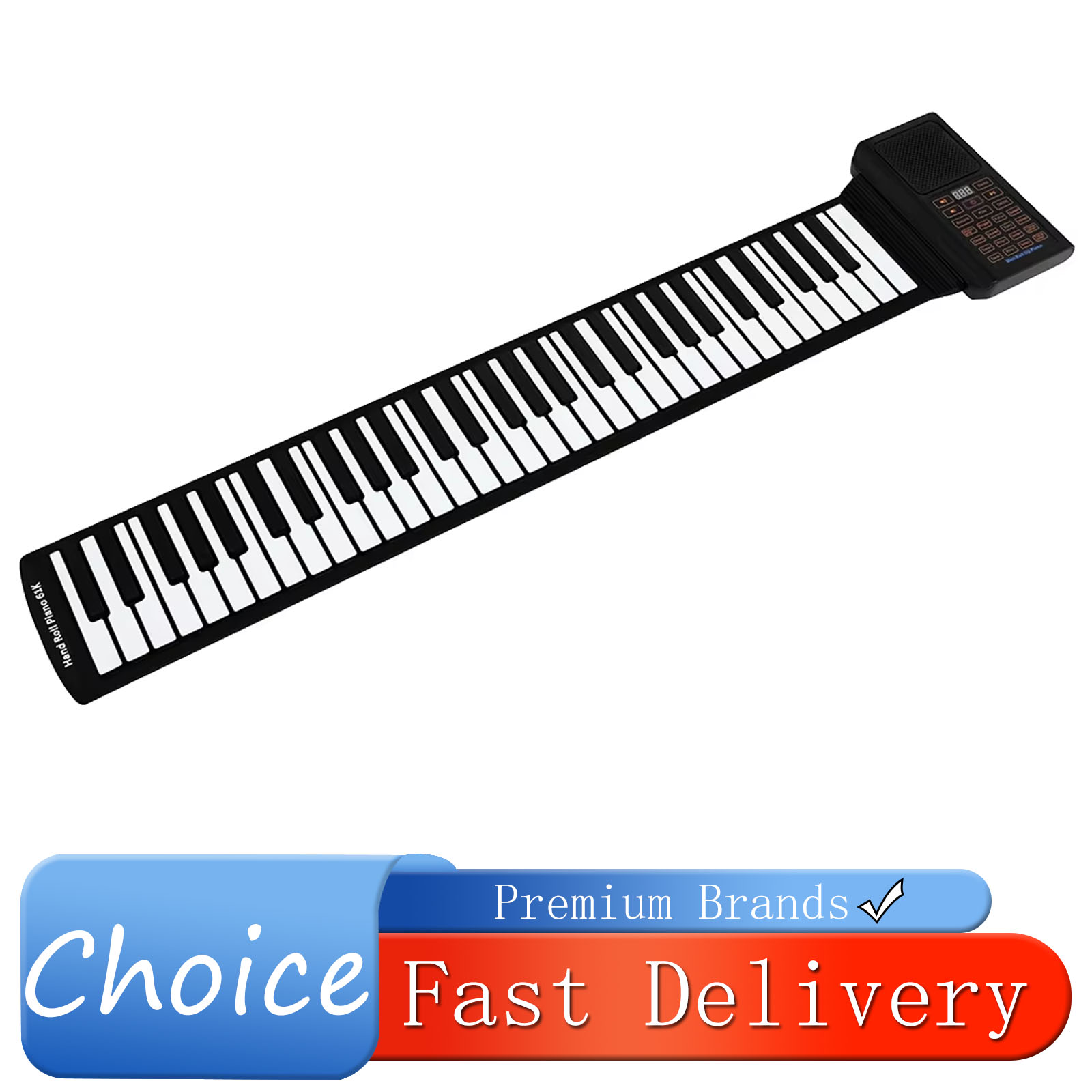 Musical Instrument Of Keyboard - Piano portátil de silicone com 61