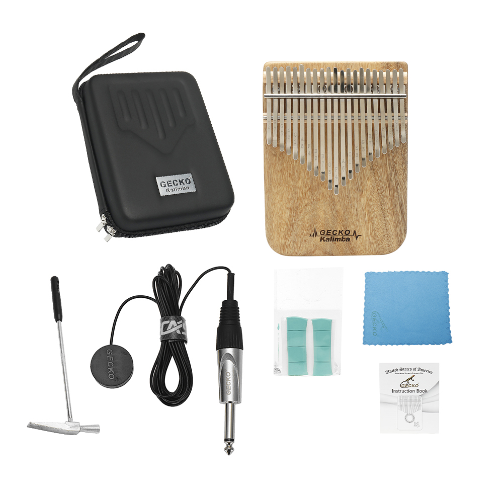 A Musical Instrument With Keys - GECKO Kalimba 21 Teclas, Piano de