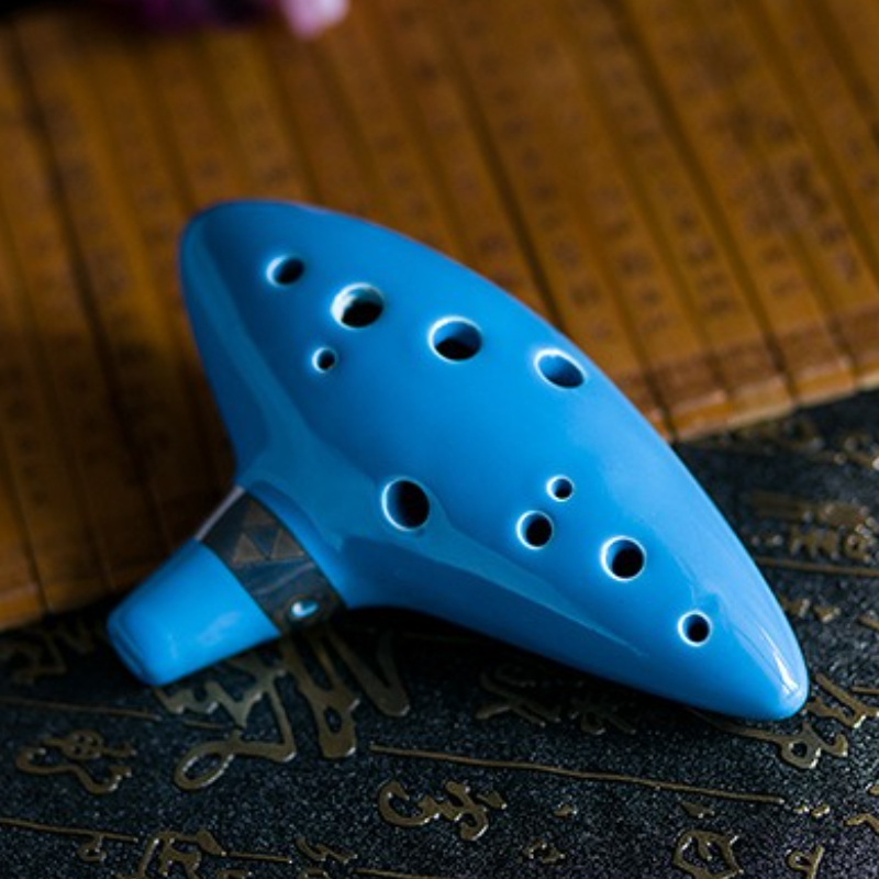 Musical Instrument Zelda - 12 buracos ocarina alto c tom