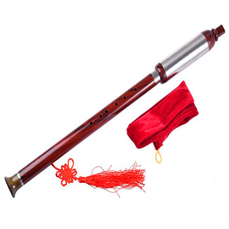 Tin Whistle Flute - Flauta Bawu Vertical Artesanal Destacável em