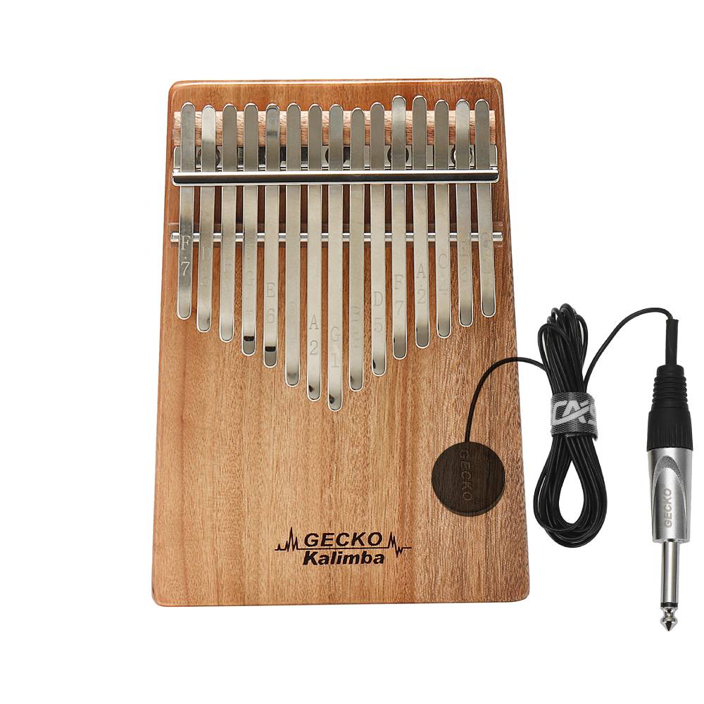 A Musical Instrument With Keys - GECKO 15 teclas Kalimba G Tone