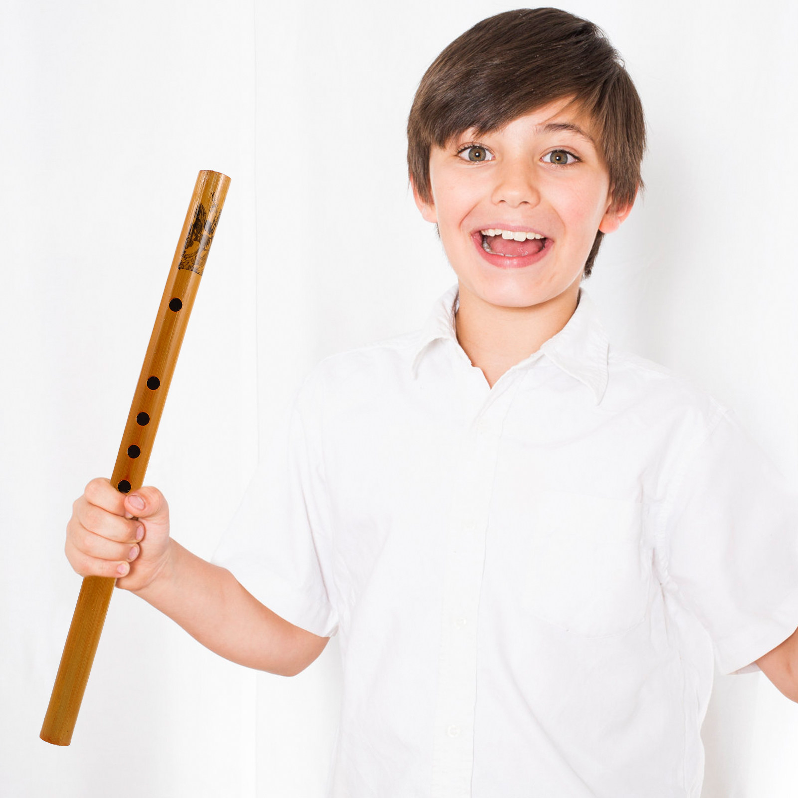 Musical Instrument Recorder - Flauta Vertical para Iniciantes 33cm de
