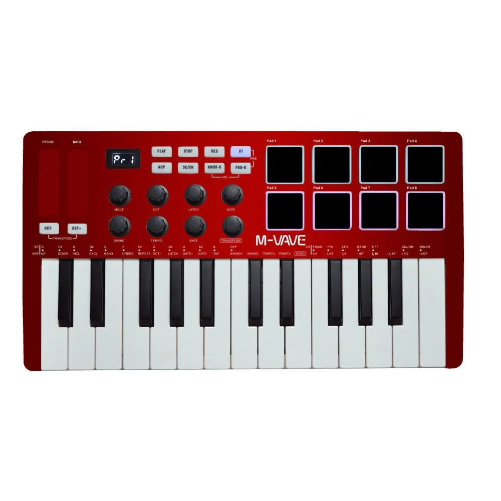 Musical Instrument Of Keyboard - M-VAVE MIDI Controlador de teclado MIDI