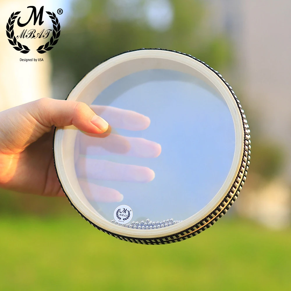 Musical Instrument Project - M MBAT-Ocean Wave Bead Mão Drum,