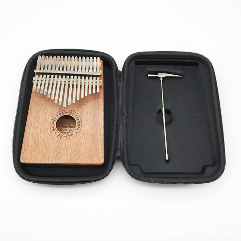 Musical Instrument Of Keyboard - Kalimba caso caixa conjunto eva piano