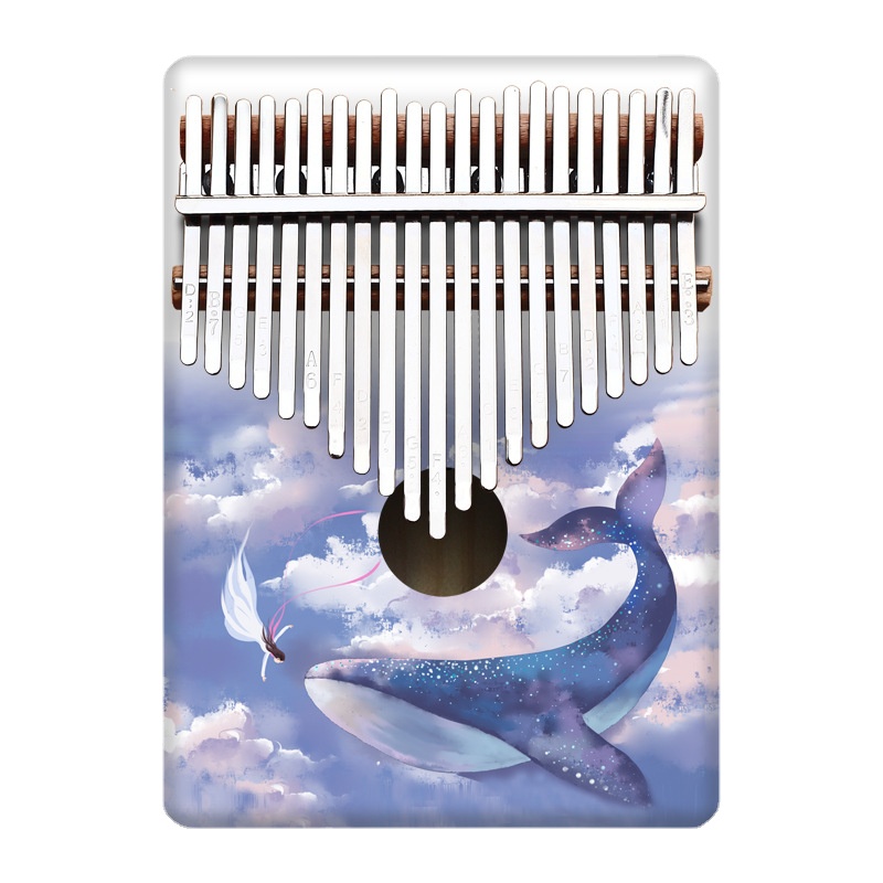 Colorido 21 chave kalimba cria - Musical Instrument For Beginners avaliação e preço