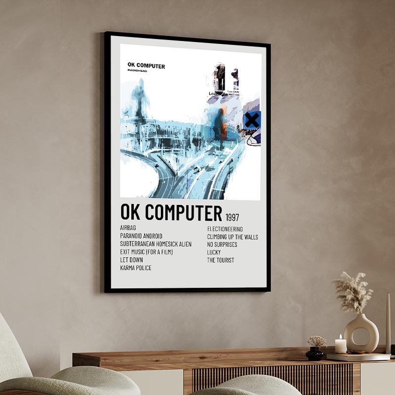 Pôsteres do Bando R-Radiohead, - Musical Instrument Poster avaliação e preço