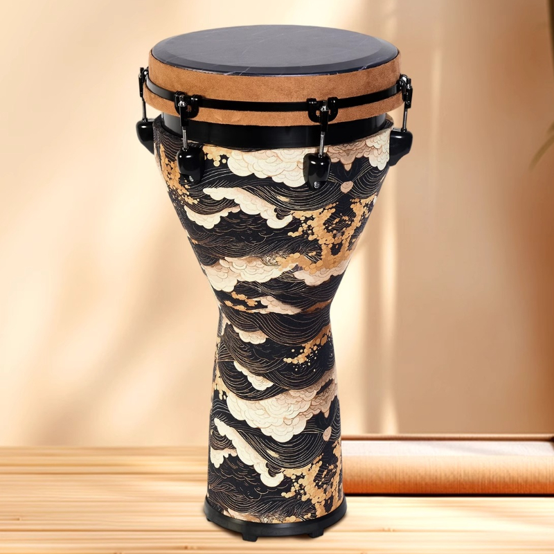 Tambor djembe profissional 12  - Musical Instrument Kit avaliação e preço
