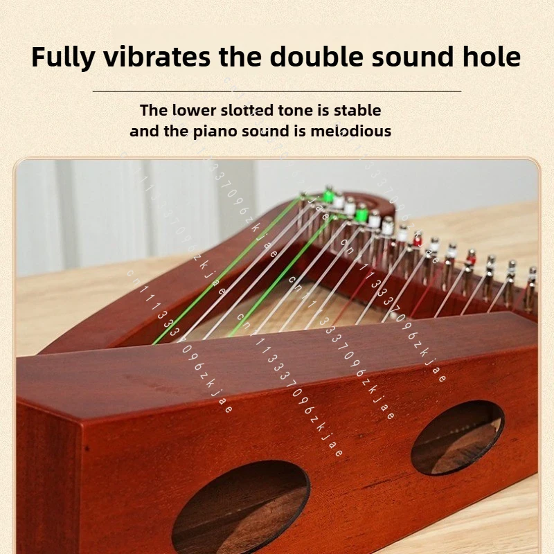 Harpa Artesanal de 15 Tons par - Musical Instrument With Strings avaliação e preço