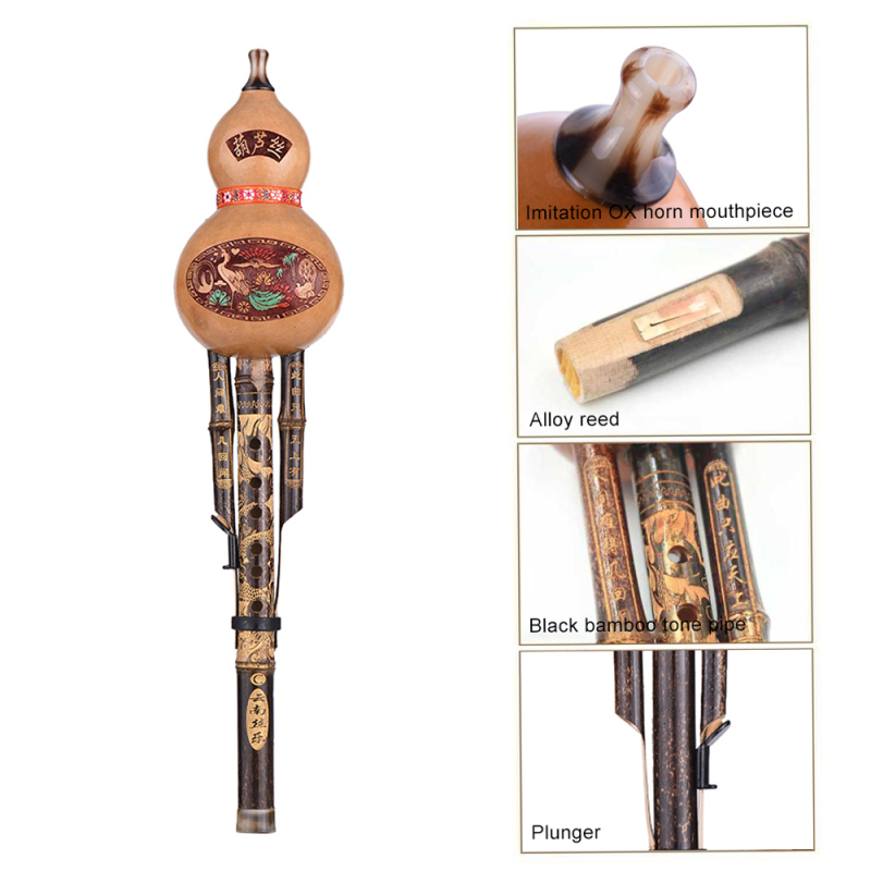 Bambu Preto Artesanal Chinês H - Tin Whistle Flute avaliação e preço
