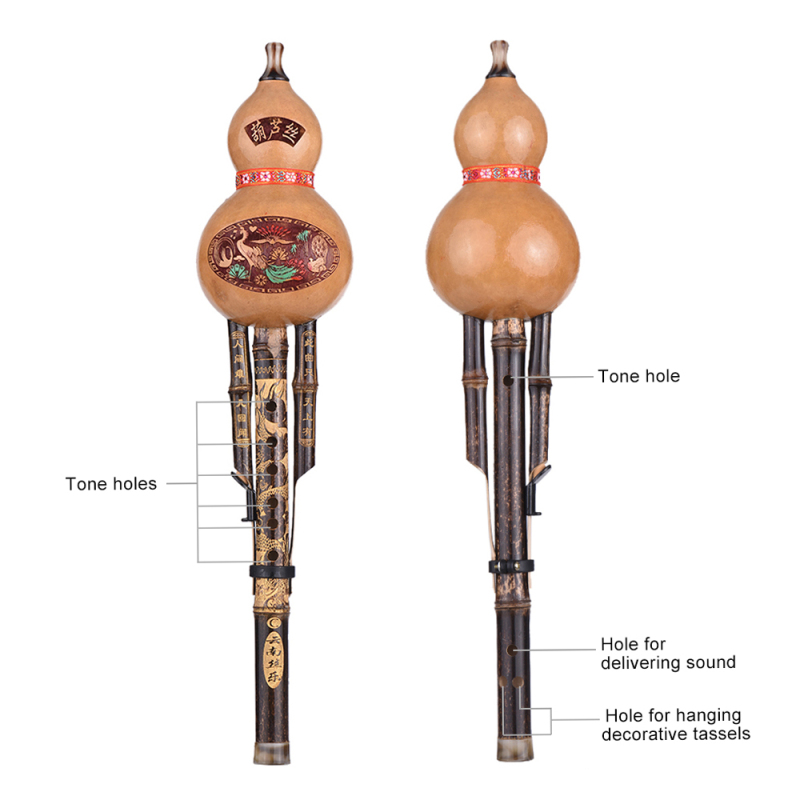 Bambu Preto Artesanal Chinês H - Tin Whistle Flute avaliação e preço