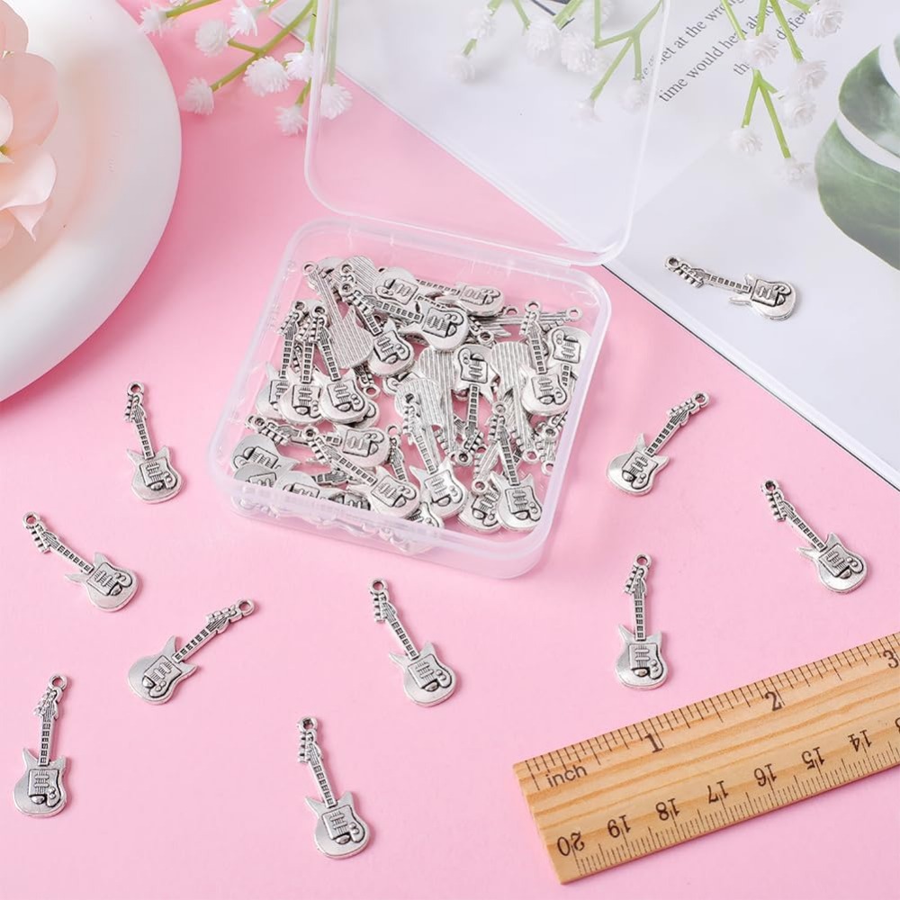 1 caixa 50 pçs encantos de gui - Musical Instrument Kit avaliação e preço
