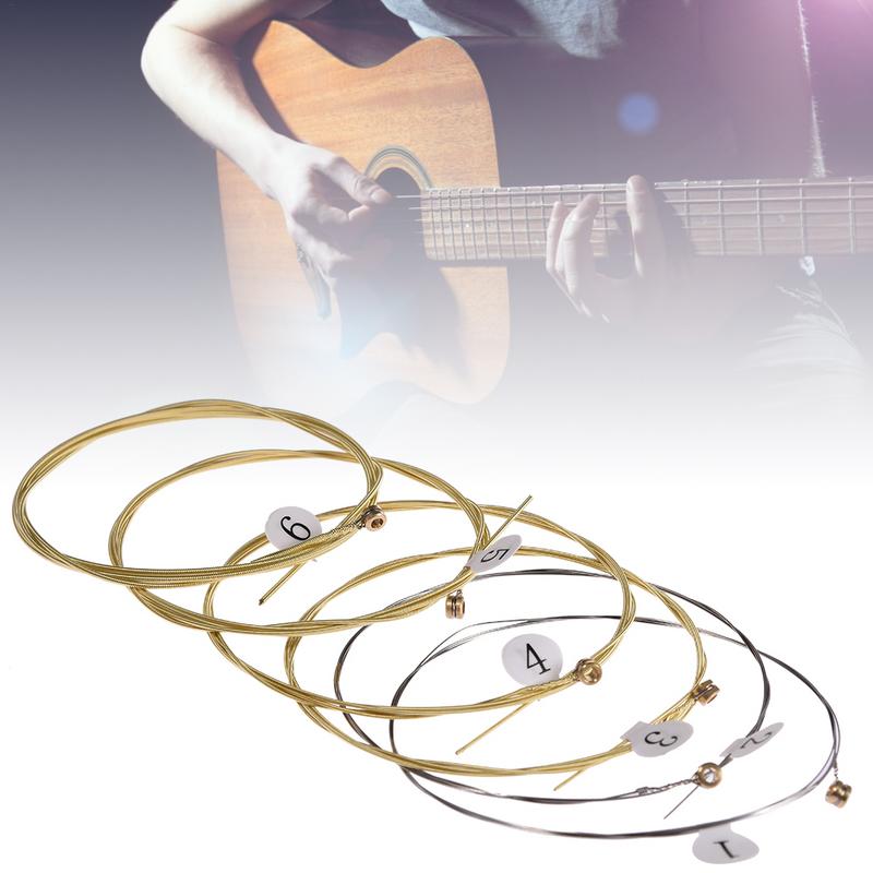 6 pçs de alta qualidade cordas - Musical Instrument With Strings avaliação e preço