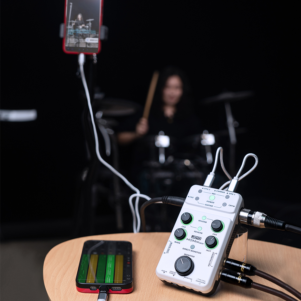 Mixer de Áudio JOYO MOMIX PRO  - Musical Instrument Of Keyboard avaliação e preço