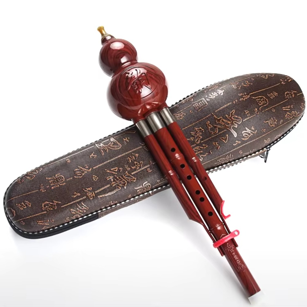 Flauta de Cabaça Hulusi em Dó, - A Musical Instrument With Keys avaliação e preço