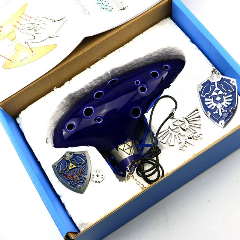 Ocarina cerâmica lenda de 12 b - Musical Instrument Zelda avaliação e preço
