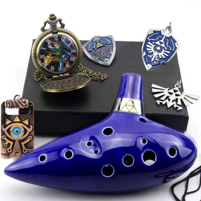 Ocarina cerâmica lenda de 12 b - Musical Instrument Zelda avaliação e preço