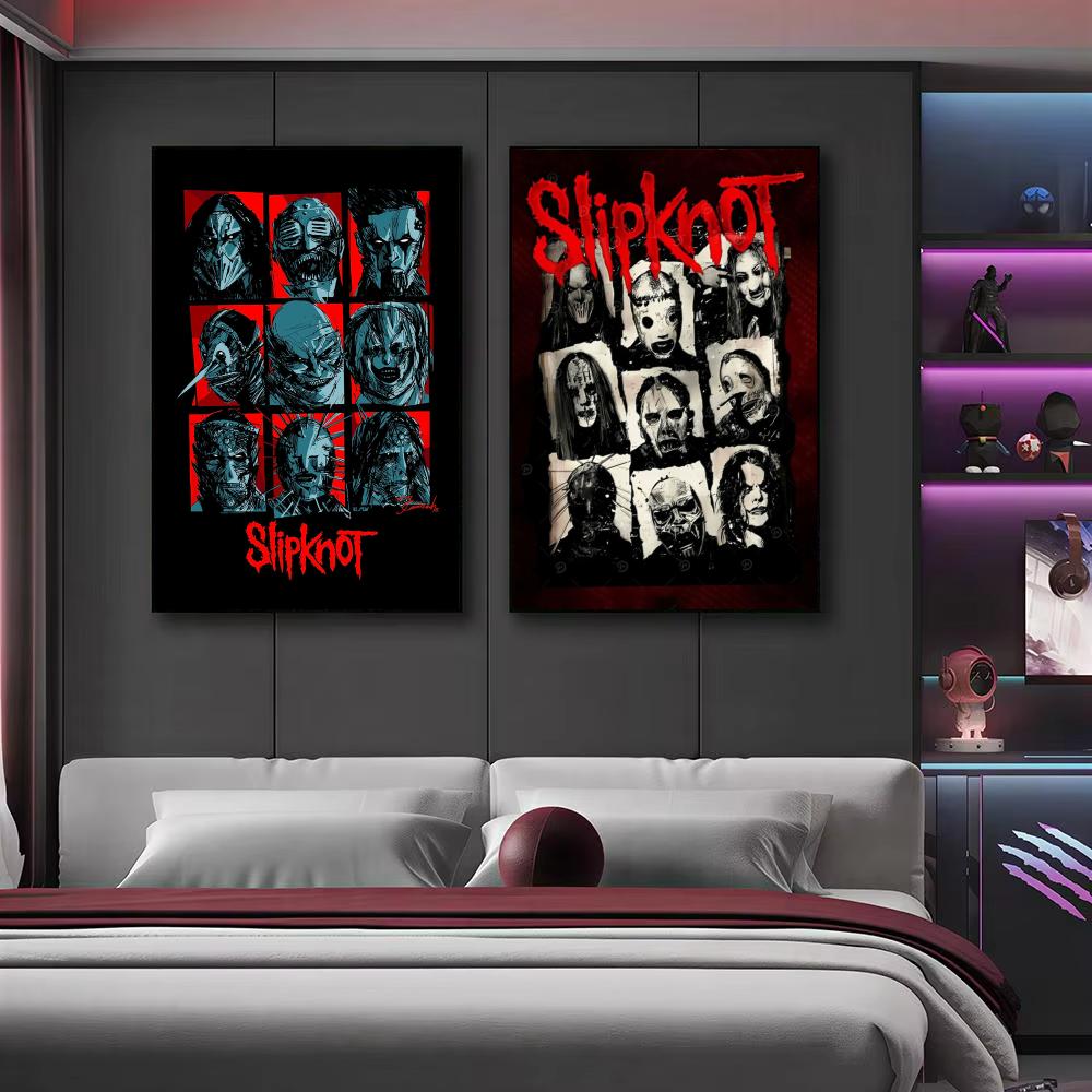 Pôster de Rock da Banda Slipkn - Musical Instrument Poster avaliação e preço