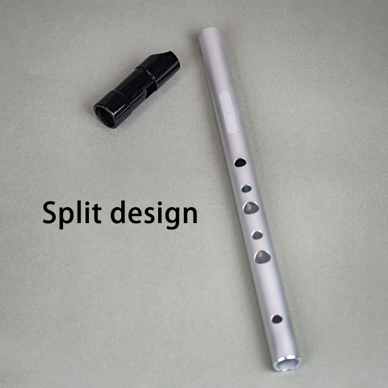 Flauta de Metal D Key com 6 Fu - Tin Whistle Flute avaliação e preço