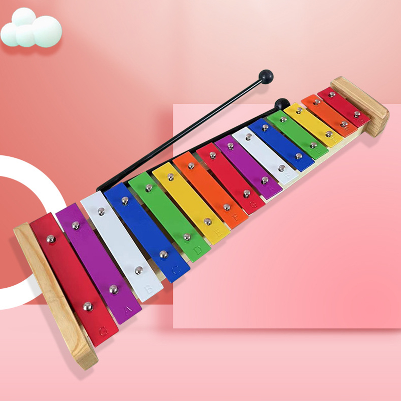 Xilofone de 15 teclas para cri - Musical Instrument Of Keyboard avaliação e preço