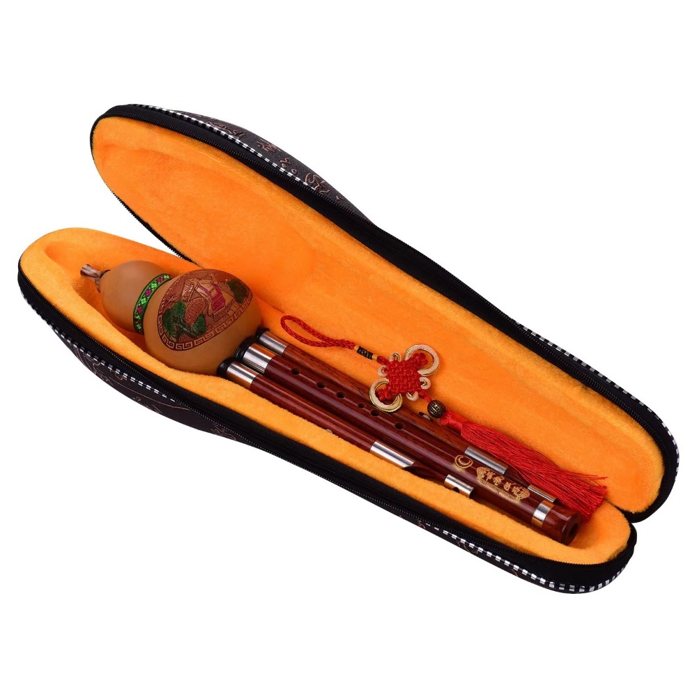 Flauta de Cabaça Hulusi de 3 T - A Musical Instrument With Keys avaliação e preço