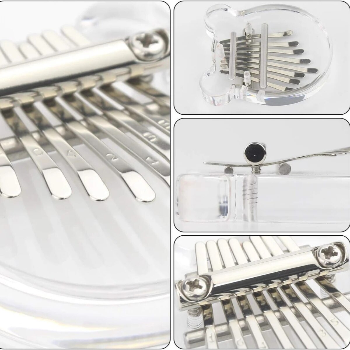 Miwayer 8 teclas mini kalimba  - A Musical Instrument With Keys avaliação e preço