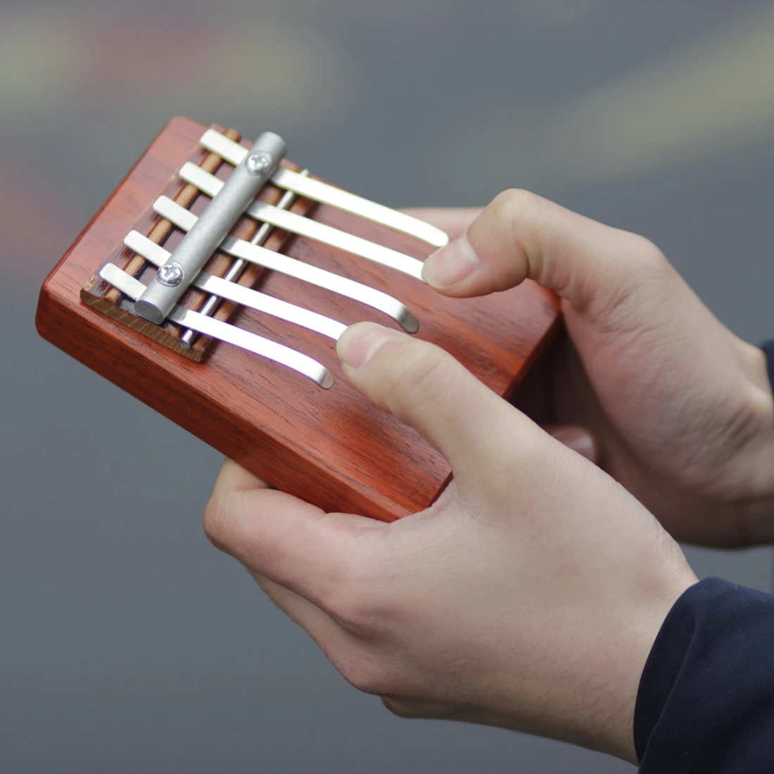 Kalimba IRIN de 5 Tons, Piano  - Musical Instrument Of Keyboard avaliação e preço
