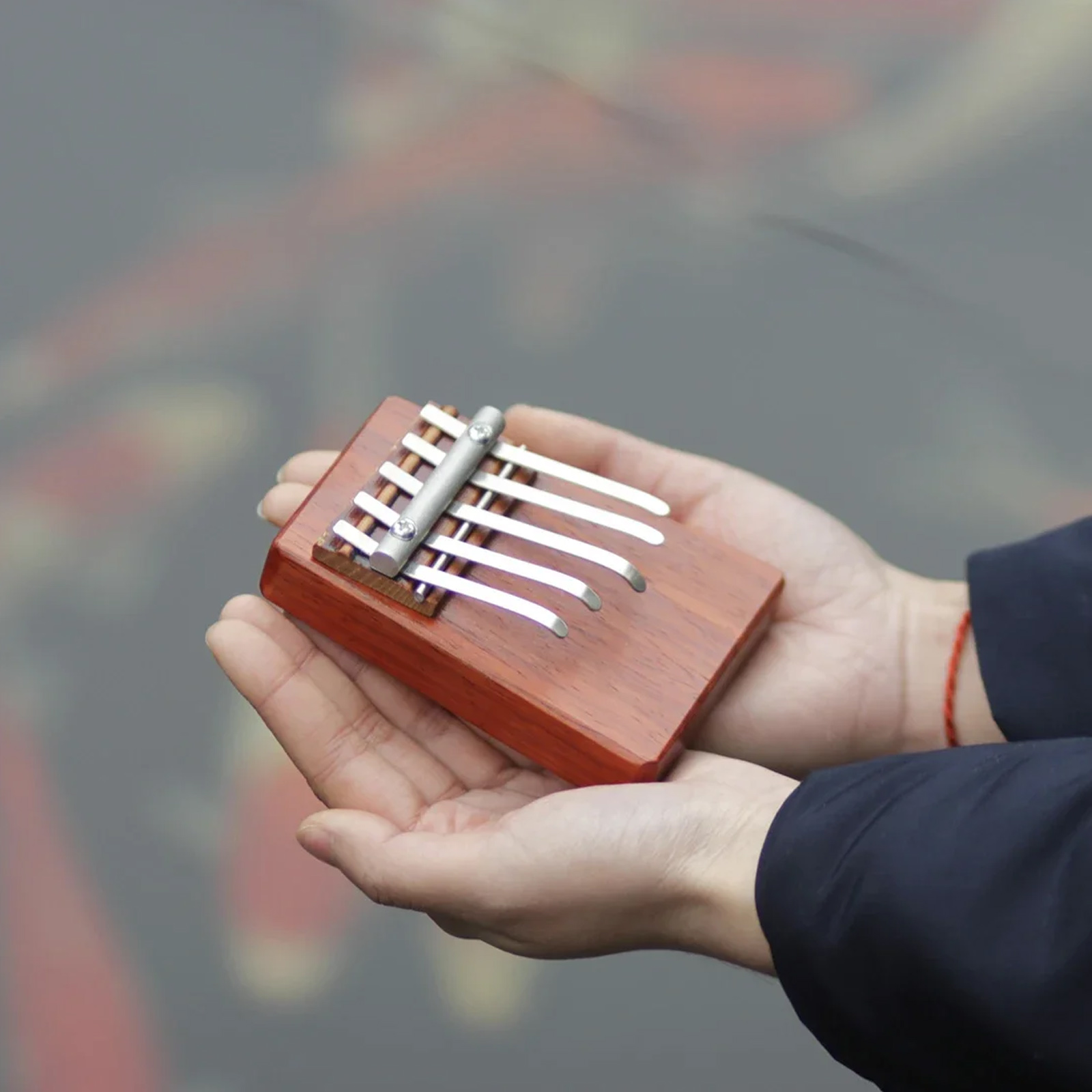 Kalimba IRIN de 5 Tons, Piano  - Musical Instrument Of Keyboard avaliação e preço