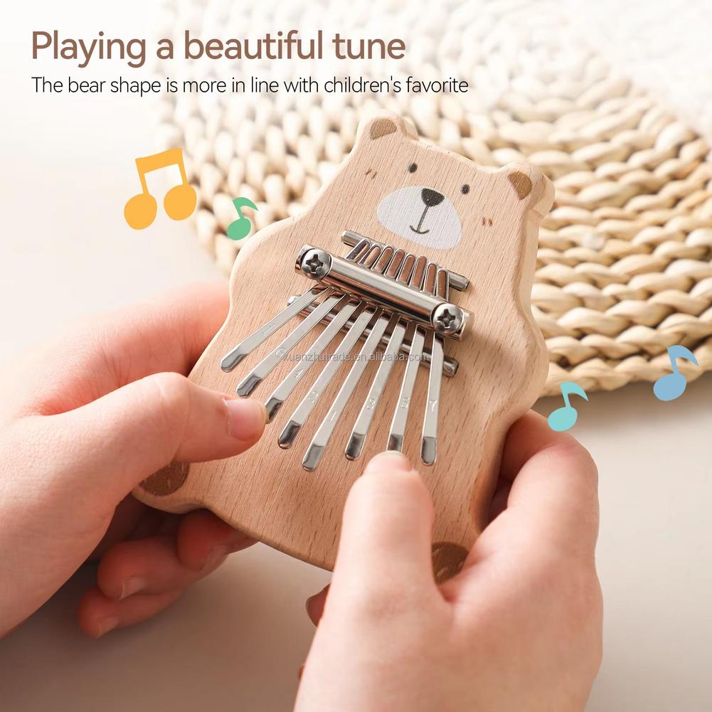 Mini Kalimba de 8 Teclas, Pian - A Musical Instrument With Keys avaliação e preço
