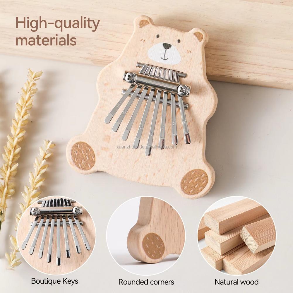Mini Kalimba de 8 Teclas, Pian - A Musical Instrument With Keys avaliação e preço