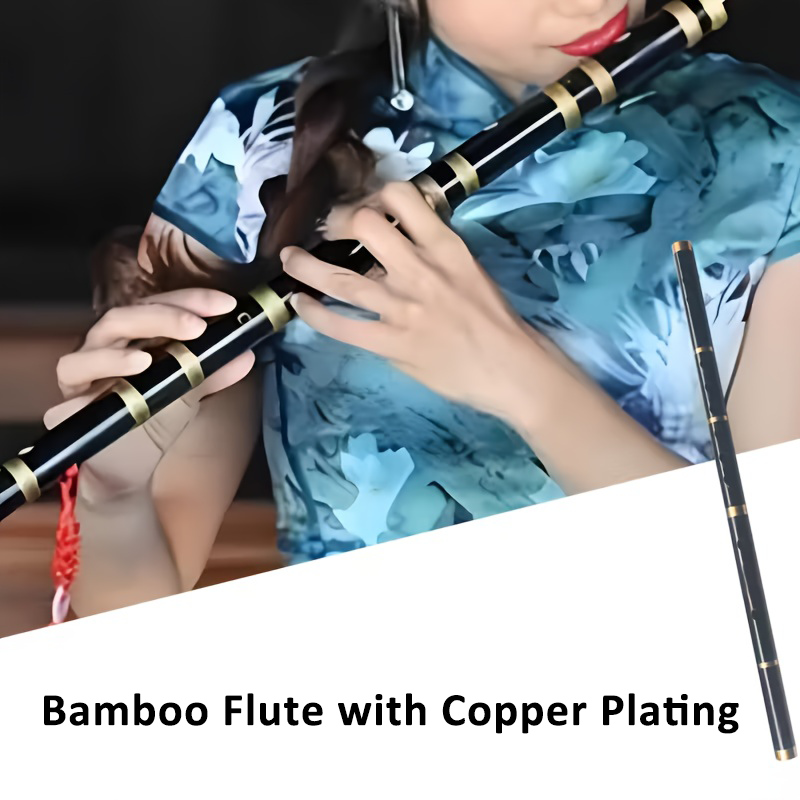 Flauta de bambu com 6 furos co - Tin Whistle Flute avaliação e preço
