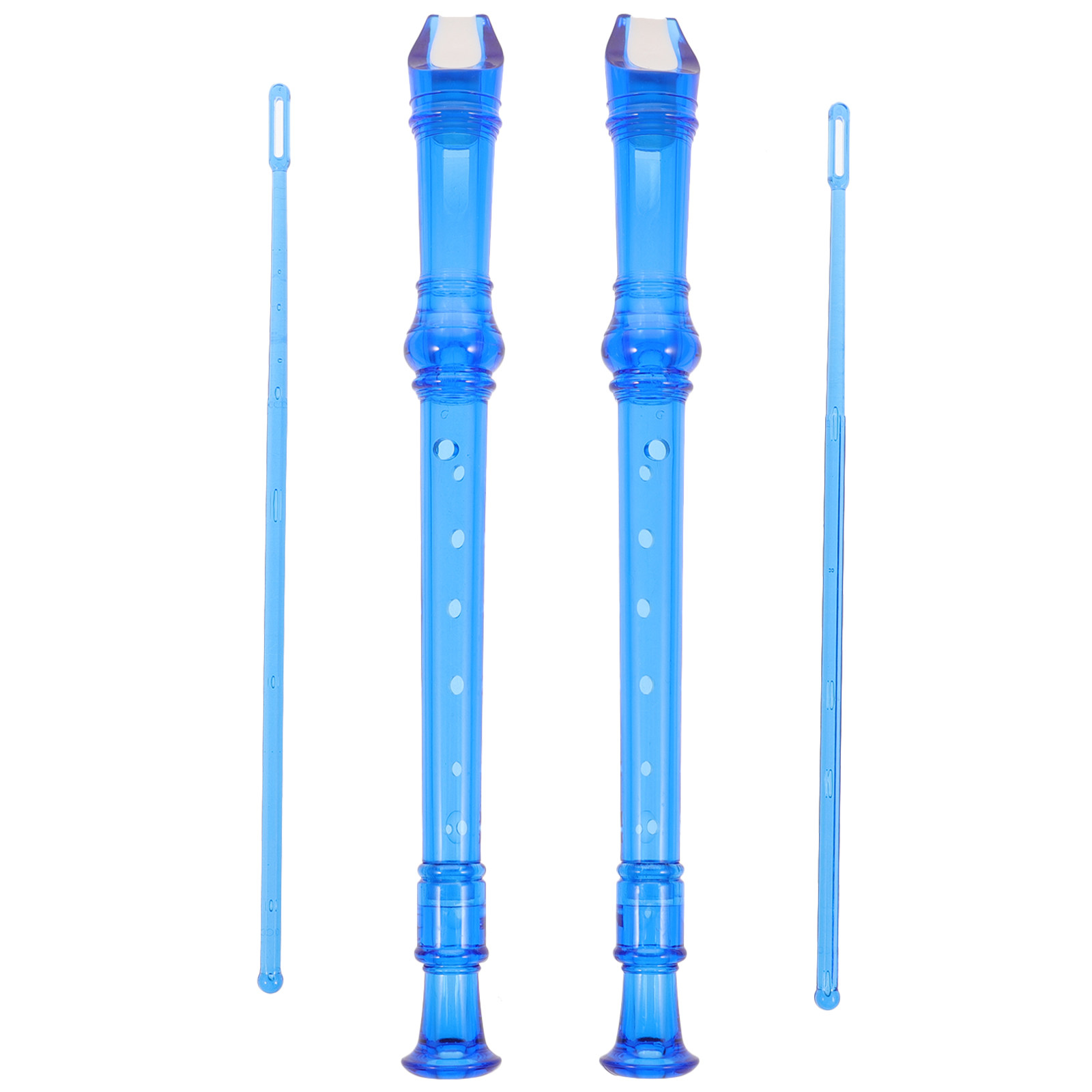 2 Peças Flauta Doce Soprano de - Musical Instrument Recorder avaliação e preço