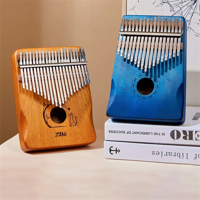 17 21 teclas kalimba polegar p - Musical Instrument Of Keyboard avaliação e preço