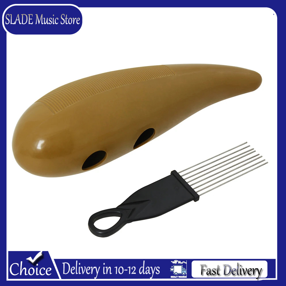 Guiro Instrumento de Percussão - Guiro Scraper Instrument avaliação e preço