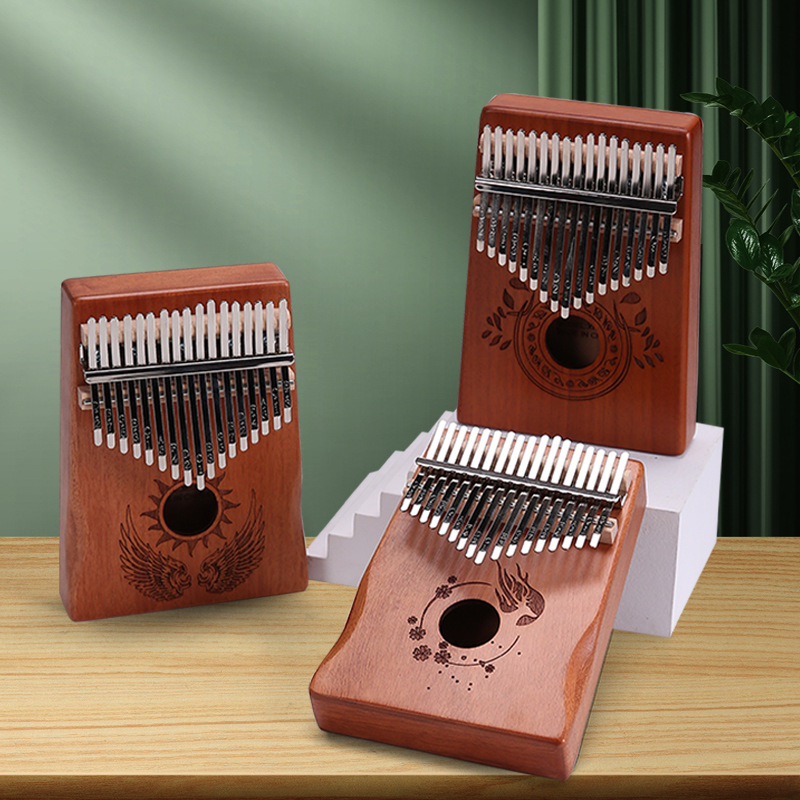 Piano de Polegar Hluru Kalimba - Musical Instrument For Beginners avaliação e preço