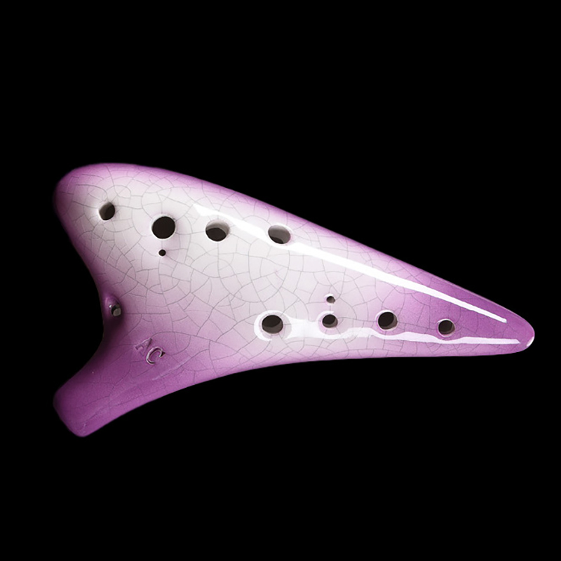 Cerâmica roxa ocarina 12 burac - Musical Instrument Zelda avaliação e preço
